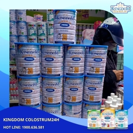 BÍ QUYẾT TĂNG CƯỜNG MIỄN DỊCH TRONG KỲ NGHỈ HÈ VỚI KINGDOM COLOSTRUM 24H BABY 