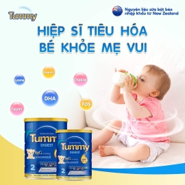 TUMMY DIGEST CÂN BẰNG VI KHUẨN ĐƯỜNG RUỘT CHO BÉ KHOẺ MẠNH